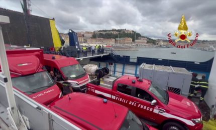 Incendi, conclusa la missione dei Vigili del Fuoco in Grecia