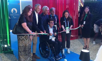 Paralimpiadi, inaugurata Casa Italia a Parigi