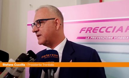 Cuzzilla "Con Frecciarosa sosteniamo la prevenzione"