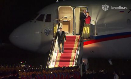 Putin atterra in Mongolia in visita ufficiale