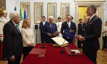 Il ministro della Cultura Giuli ha giurato al Quirinale