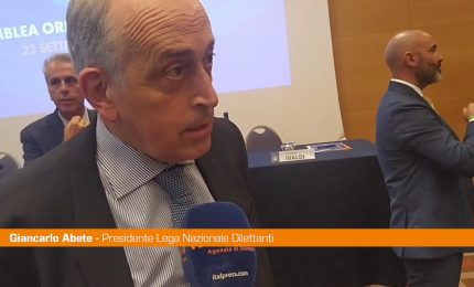 Abete confermato presidente Lnd "Tutelare base piramide calcio"