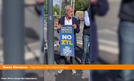 Roma, Alemanno "No Ztl, manifesti di protesta appesi ai varchi"