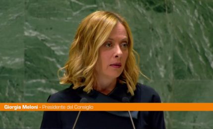 IA, Meloni "Italia farà la sua parte per una governance globale"