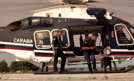 Carabinieri, l’Arma celebra il 60° anniversario del servizio aereo