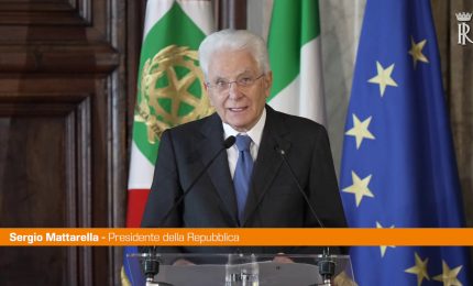 Mattarella "Dalla ricerca passi avanti straordinari contro i tumori"