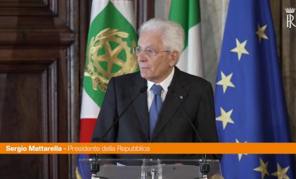 Mattarella "La ricerca vuol dire vita"