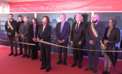 Takeda, inaugurato il nuovo polo farmaceutico biotech a Rieti