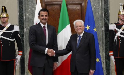 Mattarella riceve Al-Thani, "Qatar interlocutore essenziale"