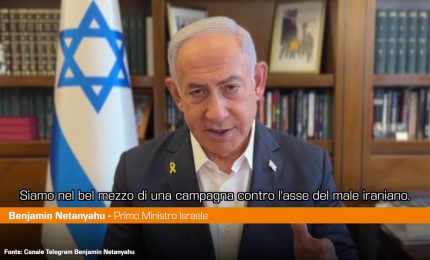 Netanyahu "In Libano combattiamo contro l'asse del male iraniano"