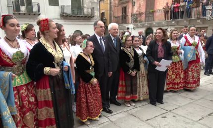 Mattarella e Begaj a Piana degli Albanesi