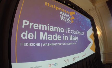 A Washington la cerimonia di consegna degli Italpress Awards