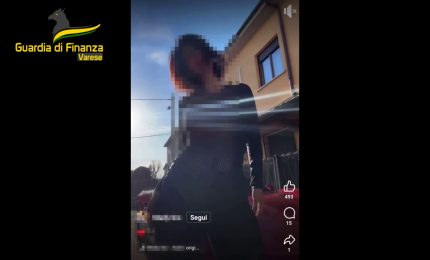 Varese, denunciata content creator per evasione fiscale da 1,5 milioni