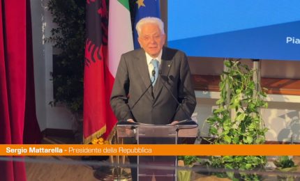 Mattarella "Dall'Italia sostegno all'approdo dell'Albania nell'Ue"