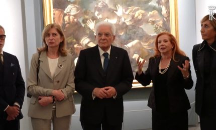 Mattarella visita la mostra “Guercino e i Ludovisi a Roma"