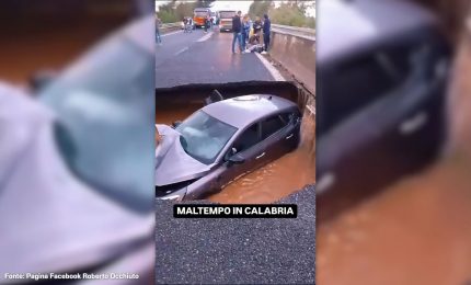 Maltempo in Calabria, le immagini dei lavori per la messa in sicurezza