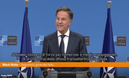 Nato, Rutte "Aumentare le spese per la difesa"