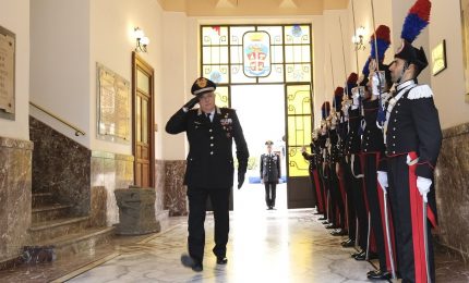 Generale Luzi in visita al Comando Interregionale Carabinieri “Culqualber”