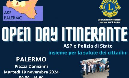 Palermo, Asp e Polizia a Danisinni per visite e screening gratuiti