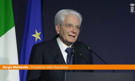 Mattarella "L'informazione non è un prodotto ma un bene essenziale"