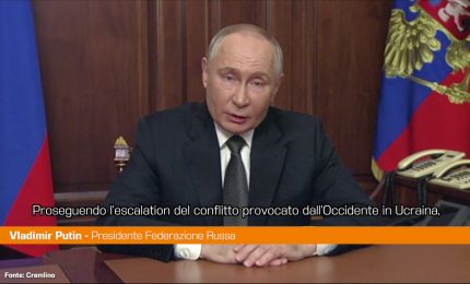 Putin "Armi occidentali contro la Russia, risponderemo"