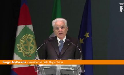 Mattarella "Orgogliosi dal nostro sistema di Protezione Civile"