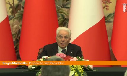 Mattarella "No tentazioni a ritorno di blocchi contrapposti"