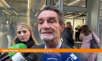 Fontana "Lupi sindaco di Milano? Bene che si parli di candidatura"