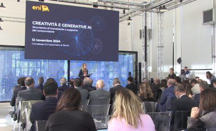 Eni, al Gazometro evento su creatività, IA generativa e consumatori