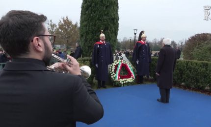 Mattarella ad Alessandria per il trentennale dell'alluvione