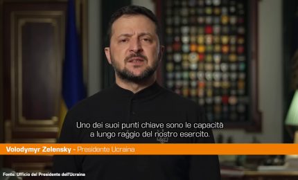 Zelensky "Con l'ok al lungo raggio i missili parleranno"