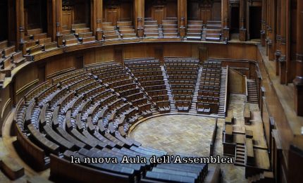 Compie 106 anni l'Aula della Camera progettata da Basile