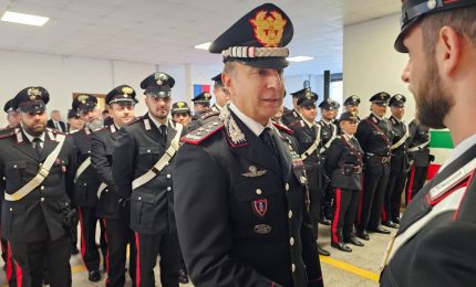 Il generale Luongo in visita al Comando Interregionale Carabinieri “Culqualber”