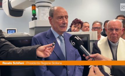 Schifani inaugura nuova sala operatoria "Sinergia pubblico e privato"