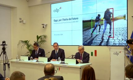 "Oggi, per l'Italia del futuro", CDP lancia il nuovo Piano strategico