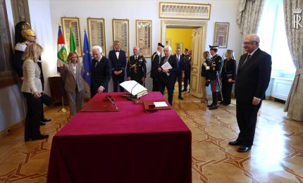 Governo, il neo ministro Foti giura al Quirinale