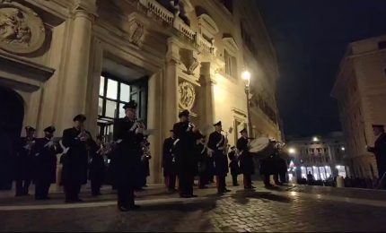 Montecitorio a Porte Aperte, si esibisce la Fanfara dei Carabinieri