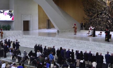 Ail festeggia 55 anni e incontra Papa Francesco