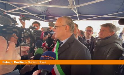 Interventi per il Giubileo, Gualtieri inaugura Piazza Risorgimento