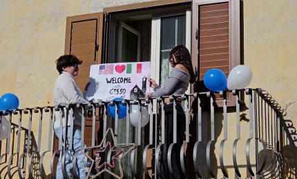 Messina, la frazione di Gesso in festa per la visita di Jill Biden