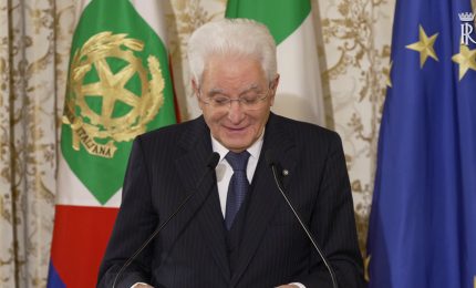 Mattarella riceve referendari nuova nomina Corte dei Conti