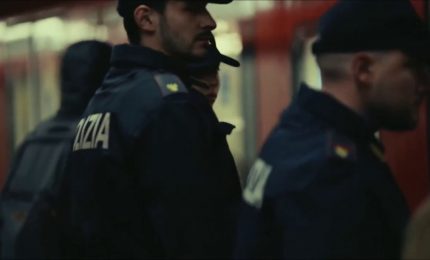 Più agenti nelle stazioni metro, spot della Polizia di Stato