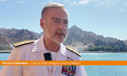 Marina Militare, Credendino "Con l'Oman grande collaborazione"