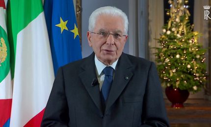 Il discorso di fine anno del presidente della Repubblica Mattarella