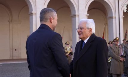 Mattarella "Rafforzare la collaborazione con la Slovacchia"